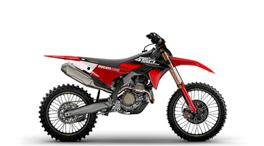 Ducati Desmo450 MX — 2026 — studio photo